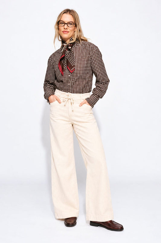 POM Amsterdam Pants Beige / 34 PANTALON - Amy Ivory