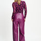 POM Amsterdam Pants PANTALON - Abby Dark Plum