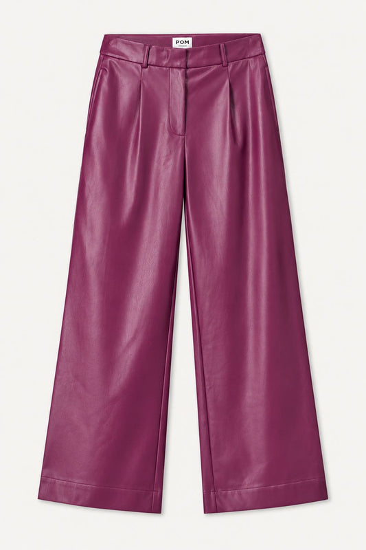 POM Amsterdam Pants PANTALON - Abby Dark Plum