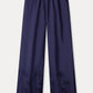 POM Amsterdam Pants PANTALON - Broderie Anglaise Night Blue