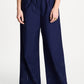 POM Amsterdam Pants PANTALON - Broderie Anglaise Night Blue