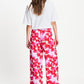 POM Amsterdam Pants PANTALON - Bubble Bloom Lavender Linen