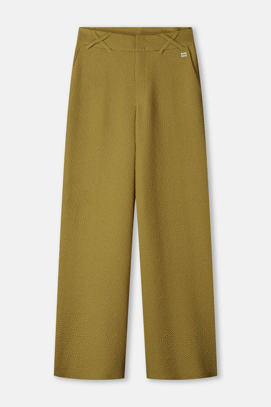 POM Amsterdam Pants PANTALON - Bubble Fresh Olive