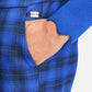 POM Amsterdam Pants PANTALON - Charlie Check Blue