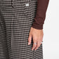 POM Amsterdam Pants PANTALON - Charlie Check Brown