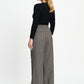 POM Amsterdam Pants PANTALON - Charlie Check Brown