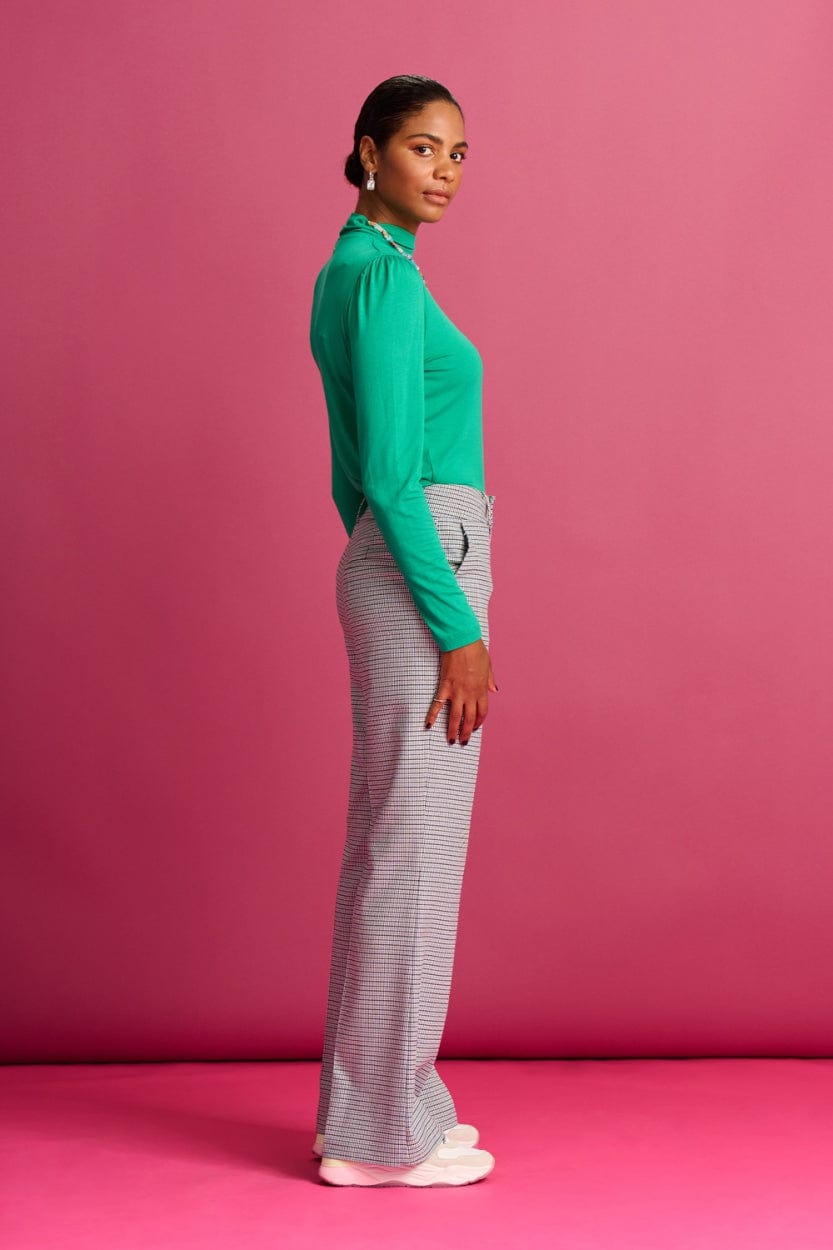 POM Amsterdam Pants PANTALON - Checked
