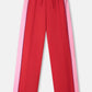POM Amsterdam Pants PANTALON - Colourblock Chili Red