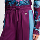 POM Amsterdam Pants PANTALON - Colourblock Plum