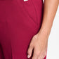 POM Amsterdam Pants PANTALON - Lara Burgundy Red
