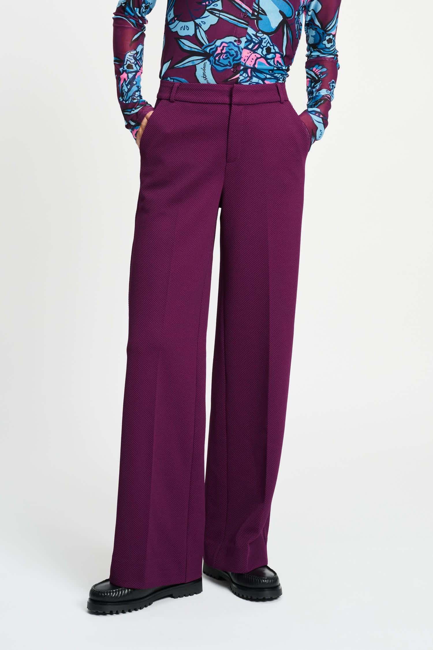 POM Amsterdam Pants PANTALON - Lara Plum