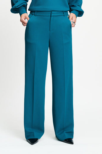 POM Amsterdam Pants PANTALON - Lara Teal Green