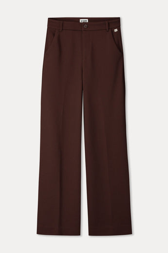 POM Amsterdam Pants PANTALON - Lola Chocolate Brown