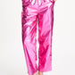 POM Amsterdam Pants PANTALON - Metallic Bright Rose