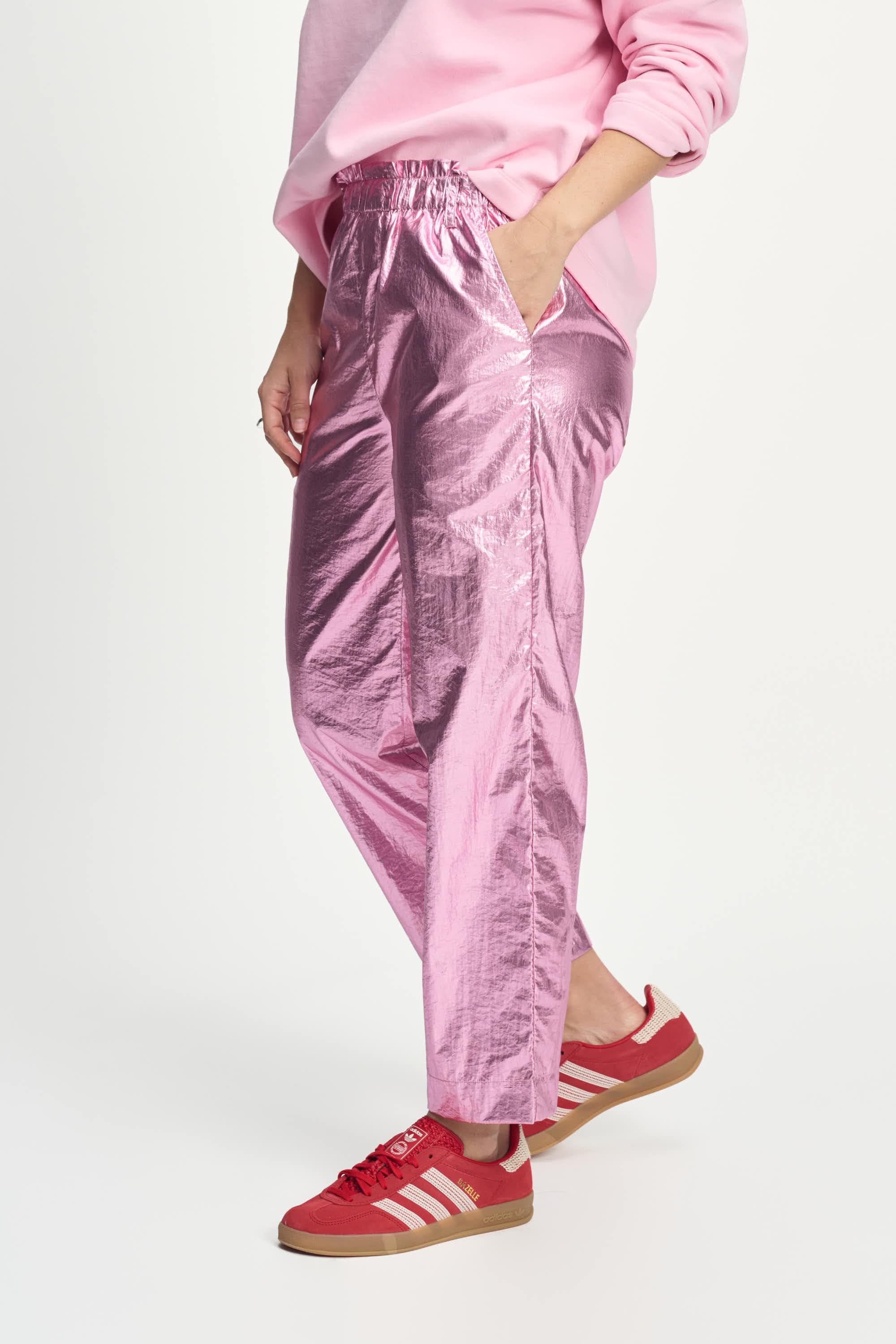 POM Amsterdam Pants PANTALON - Metallic Pink