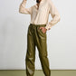 POM Amsterdam Pants PANTALON - Olive Green Glow