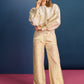 POM Amsterdam Pants PANTALON - Stardust Gold