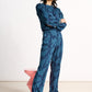 POM Amsterdam Pants PANTALON - Swirl Horizon Blue