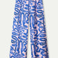 POM Amsterdam Pants PANTALON - Waves Pink Linen