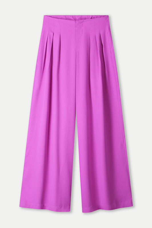 POM Amsterdam Pants PANTALON - Wide leg Frosting Pink