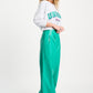 POM Amsterdam Pants PANTS - Faux Leather Wander Green