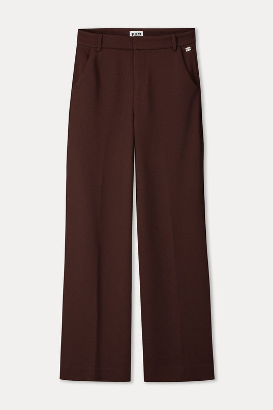 POM Amsterdam Pants PANTS - Lara Chocolate Brown