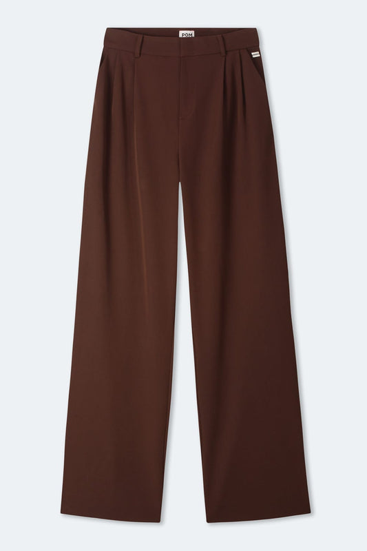 POM Amsterdam Pants PANTS - Marlou Chocolate Brown
