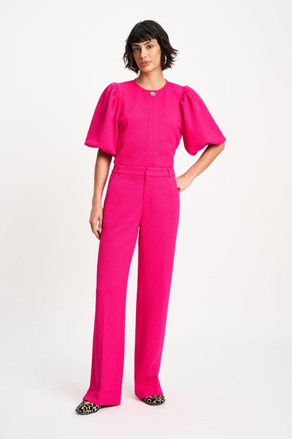 POM Amsterdam Pants Pink / 34 PANTALON - Lara Bright Rose