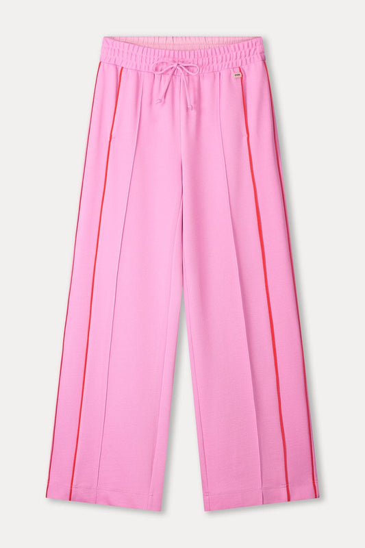 POM Amsterdam Pants TRACKPANTS - Colourblock Cheering Pink