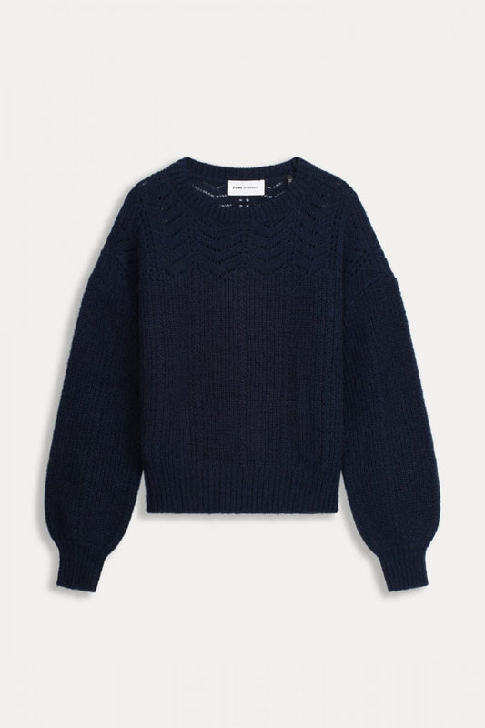 POM Amsterdam Pullovers PULL - Eternal Blue