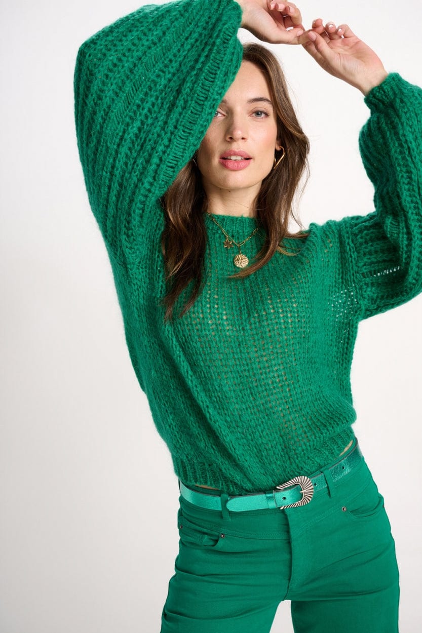 POM Amsterdam Pullovers PULL - Fern Green