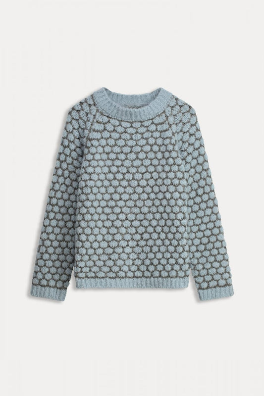 POM Amsterdam Pullovers PULL - Ice Blue