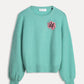 POM Amsterdam Pullovers PULL - Ice Green