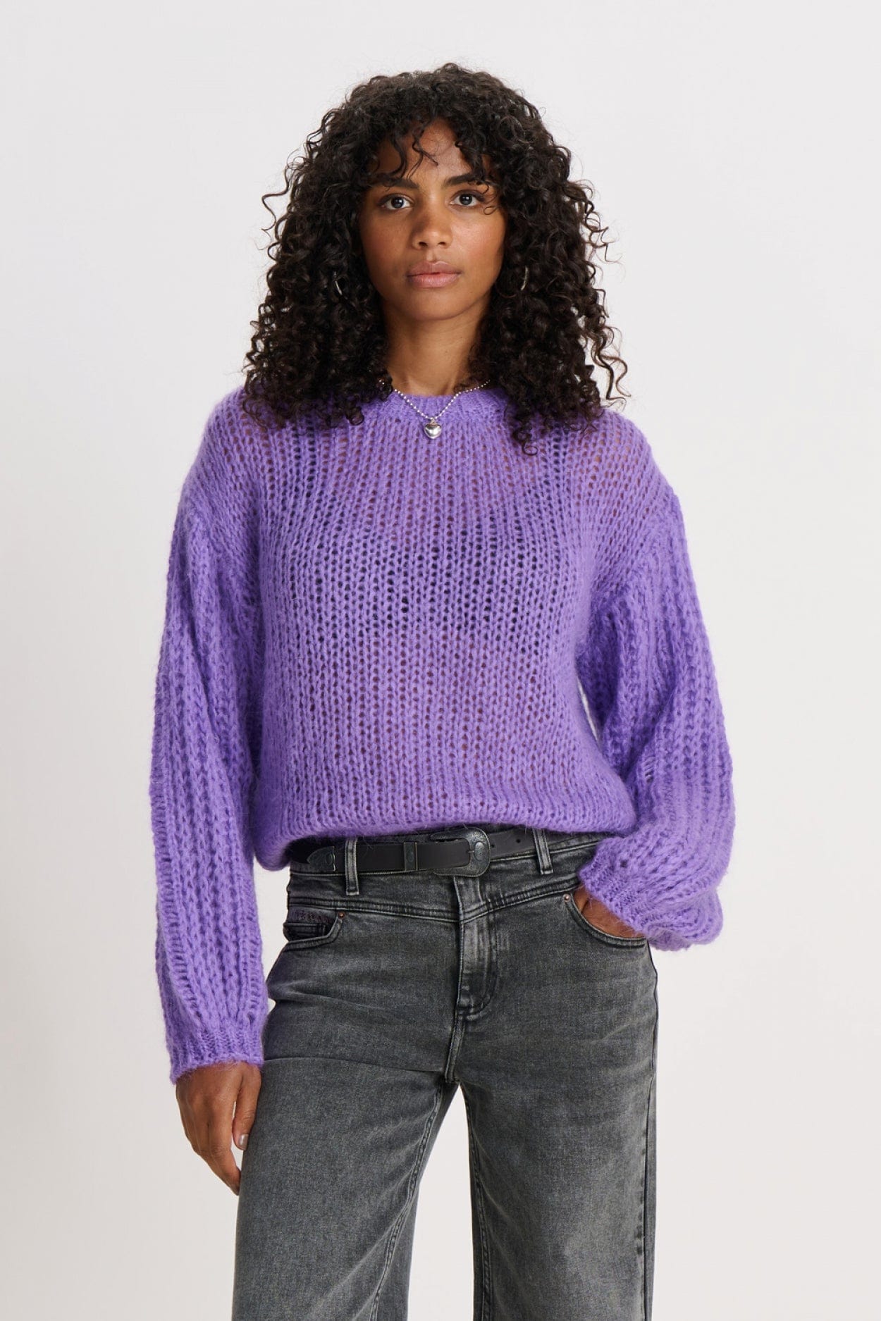 POM Amsterdam Pullovers PULL - Lilac