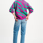 POM Amsterdam Pullovers PULL - Polo Animal Purple