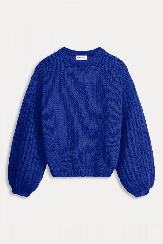 POM Amsterdam Pullovers PULL - Royal Blue