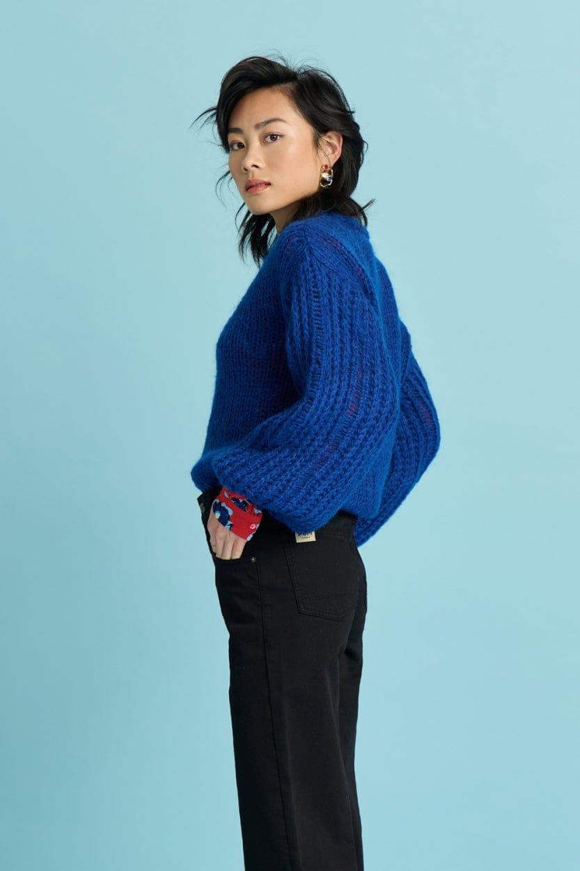 POM Amsterdam Pullovers PULL - Royal Blue