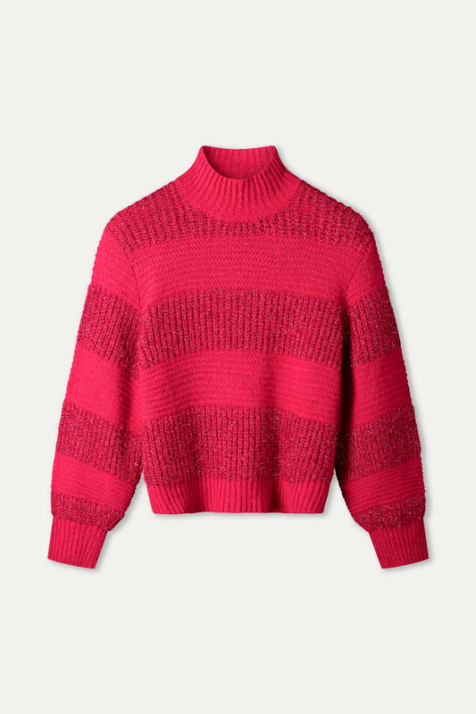 POM Amsterdam Pullovers PULLOVER - Kate Ultra Pink