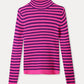 POM Amsterdam Pullovers PULLOVER - Riley Striped Pink Purple