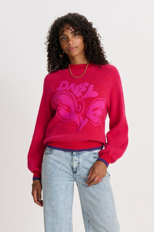 POM Amsterdam Pullovers Red / 34 PULL - DARE Scarlet Red