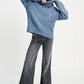 POM Amsterdam Pullovers SWEATER - Dawn Blue