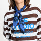 POM Amsterdam Scarves Blue / OS ÉCHARPE - Maya Check Blue