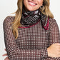 POM Amsterdam Scarves Brown / OS ÉCHARPE - Maya Check Brown