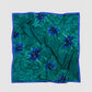 POM Amsterdam Scarves Green / OS ÉCHARPE - Maya Bloom Teal Green