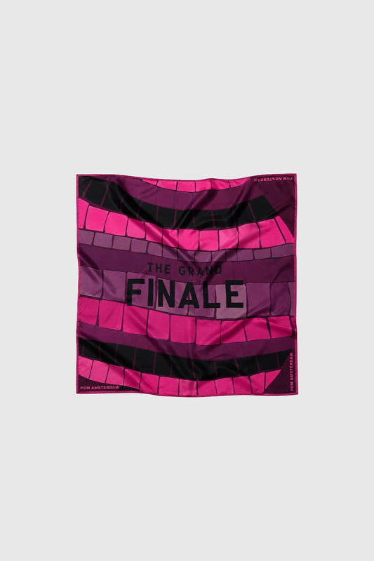POM Amsterdam Scarves Pink / OS ÉCHARPE - Maud The Grand Finale
