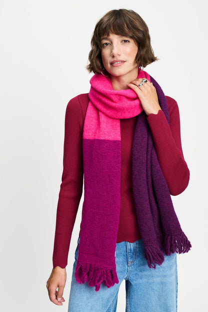 POM Amsterdam Scarves Pink / OS ÉCHARPE - Vera Ultra Pink