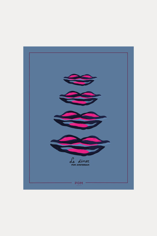 POM Amsterdam Shawls Blue / OS ECHARPE - Bisous