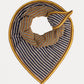 POM Amsterdam Shawls Blue / OS ÉCHARPE - Contours Royal Blue