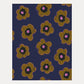 POM Amsterdam Shawls Blue / OS ECHARPE - Fleurs Parfaites