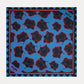 POM Amsterdam Shawls Blue / OS ÉCHARPE - Flower Pop Blue